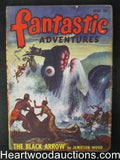 Fantastic Adventures Jun  1948 Virgil Finlay Art