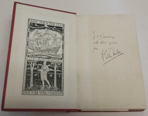 A Saga of the Sword by F. Britten Austin 1st Ed. Signed to G. E Manwaring
