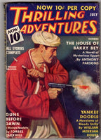 Thrilling Adventures Jul 1936 Pulp W.M. Rouse