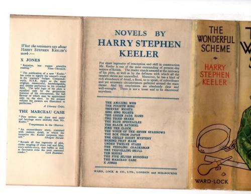 The Wonderful Scheme by Harry Stephen Keeler (First Edition) File Copy