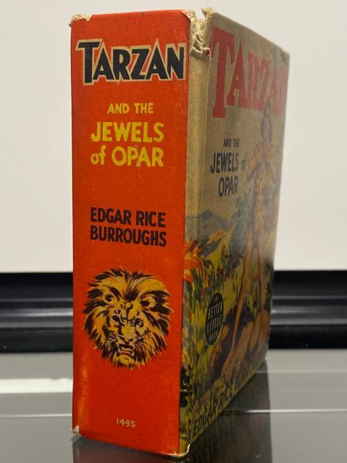 Tarzan and the Jewels of Opar by E. R. Burroughs Big Little Books #1495