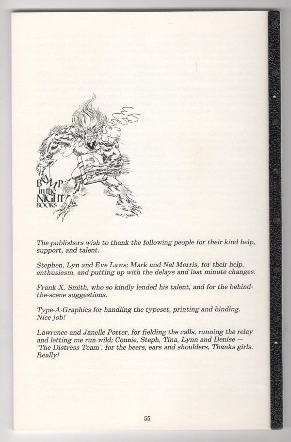 Voyages into Darkness by Stephen Laws & Morris Mark (Advance Reading Copy)
