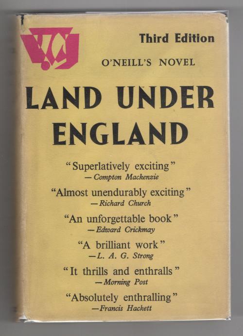Land Under England by Joseph O'Neill (1935) Gollancz File Copy