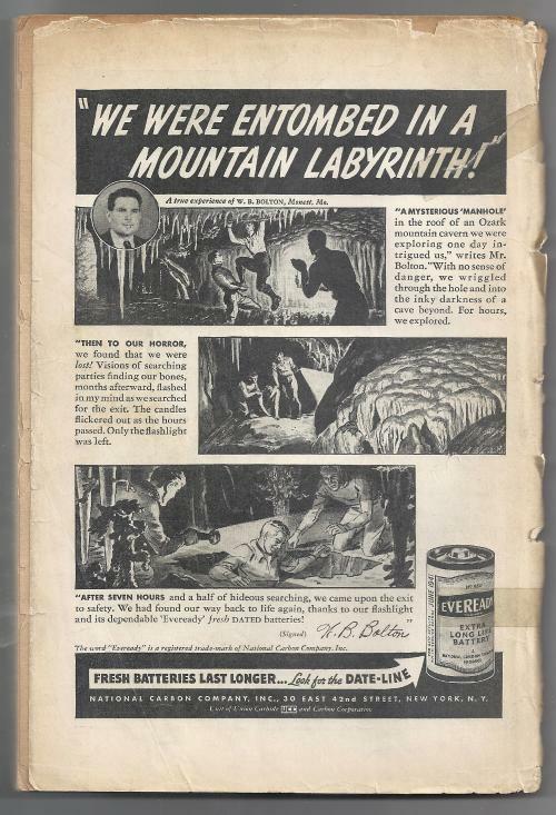 Blue Book Mar 1941 H. Bedford Jones; Nelson Bond Fantasy Story; Stoops Cover
