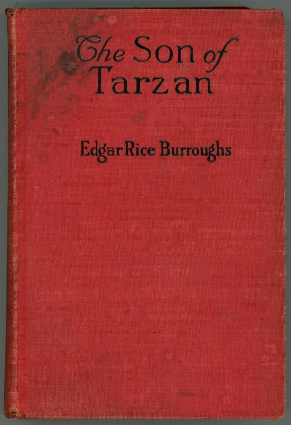 The SON of TARZAN by Edgar Rice Burroughs G&D St.John Art