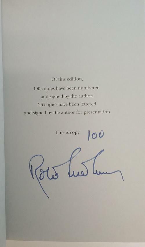 The Scarlatti Inheritance by Robert Ludlum (Limited Edition) Signed