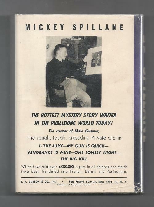 The Long Wait by Mickey  Spillane; (First Edition)