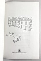 Steppe by Piers Anthony (First Edition) Signed