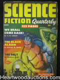 Science Fiction Quarterly November 1951  Finlay, Luros Art. Del Rey, S. Marlowe
