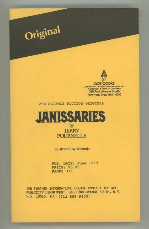Janissaries by Jerry Pournelle (Review Copy) Signed