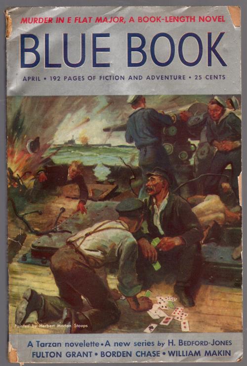 Blue Book Apr 1940 Edgar Rice Burroughs - Tarzan