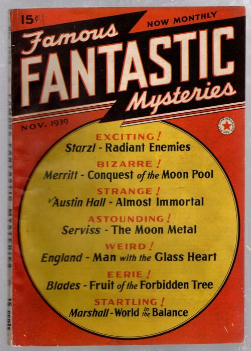 Famous Fantastic Mysteries November 1939 Merritt