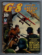 G-8 Battle Aces Apr 1943 Pulp Leo Morey Illustrations; Robert J. Hogan