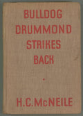 Bulldog and Drummond Strikes Back by H.C. McNeile