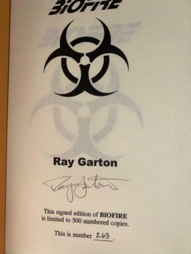 Biofire by Ray Garton (First Edition) Limited Signed