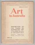 Art in Australia: Third Series, Number 70, Exhibition of 150 Years of Austral...