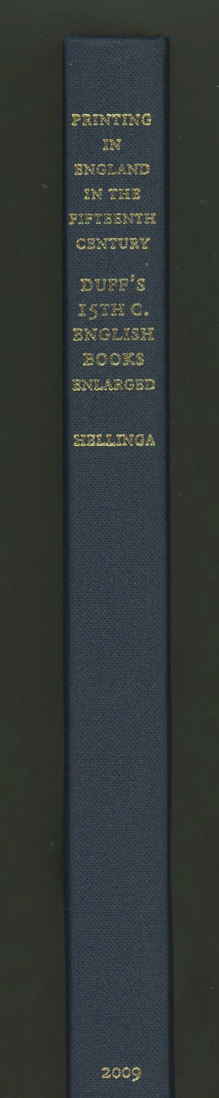 Printing in England in the Fifteenth Century (First Edition)