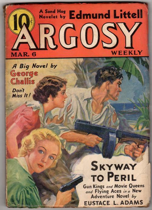 Argosy Mar 06 1937 Emmett Watson Cvr; Theodore Roscoe; George Challis