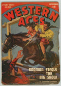 Western Aces Nov 1947 Norman Sauders Pulp