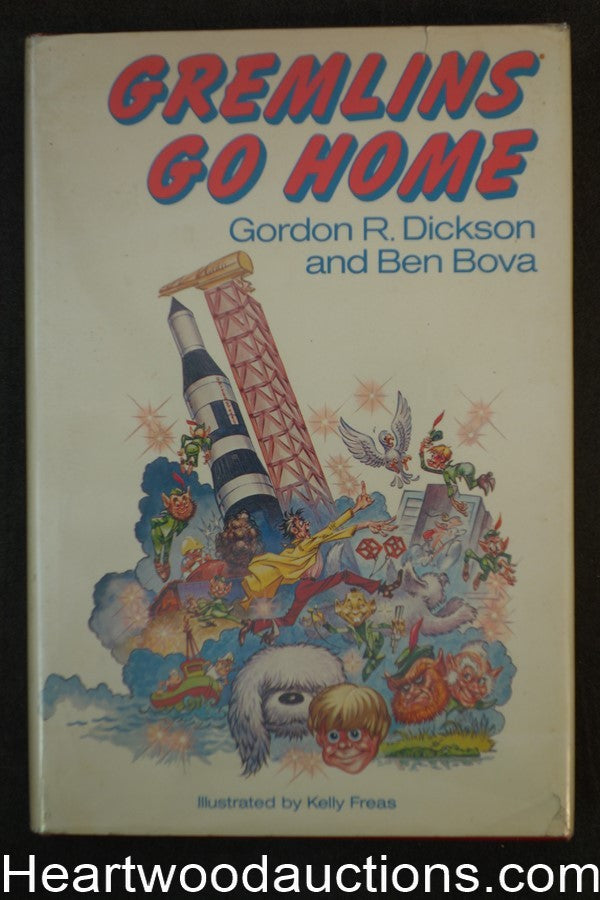 Gremlins Go Home by Gordon R. Dickson (1974) 1st edition, Kelly Freas art