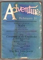 Adventure Feb 1, 1927 Arthur O. Friel Rockwell Kent