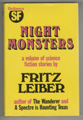 Night Monsters by Fritz Leiber (First Edition) Gollnacz File Copy