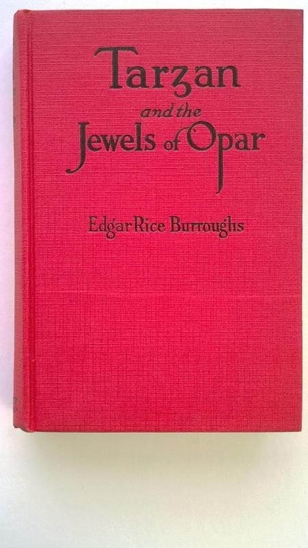 TARZAN and the JEWELS of OPAR by Edgar Rice Burroughs G&D St.John