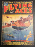 Flying Aces Jan 1938 Pulp August Schomburg Cvr Art