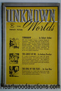 Unknown Worlds (British) Jun 1942 L. Ron Hubbard, N. Bond, F.B. Long, Boucher