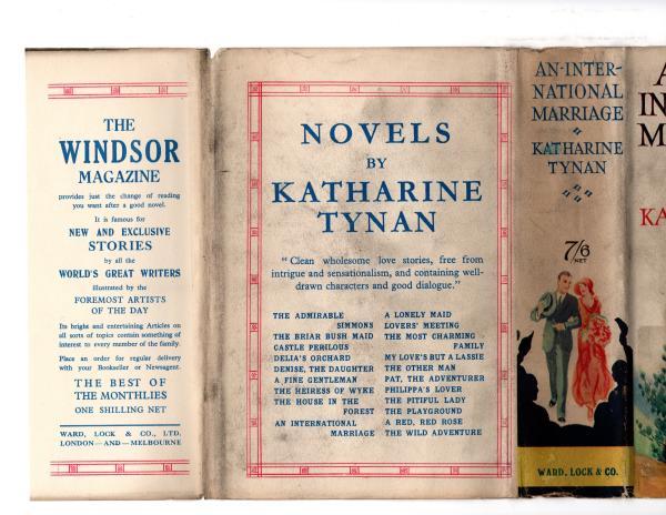 An International Marriage by Katharine Tynan (First Edition) File Copy w/DJ