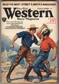 Western Story February 8 1930 Destry rides again Max Brand - High Grade