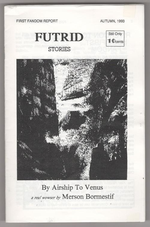 ScientiFiction Winter 1993 First Fandom Sci-fi Fanzine Erle Korshak's Copy