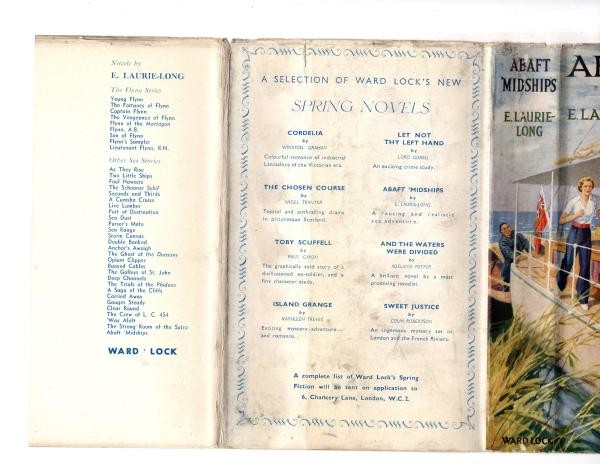 Abaft 'Midships by E. Laurie Long (First Edition) Ward File Copy
