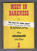 Meet in Darkness by Stephen Ransome (First UK Edition) Gollancz File Copy