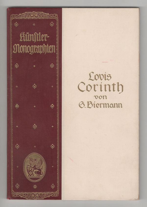 Liebhaber Ausgaben Nr. 107 LOVIS CORINTH (Kunstler Monographien) by Fritz d. ...