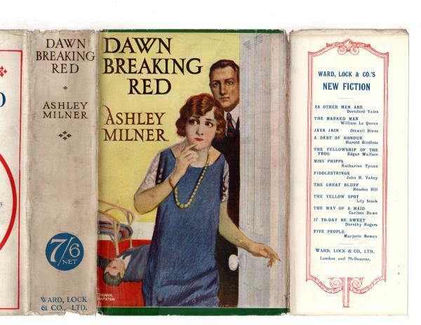Dawn Breaking Red by Ashley Milner (First Edition) Ward File Copy