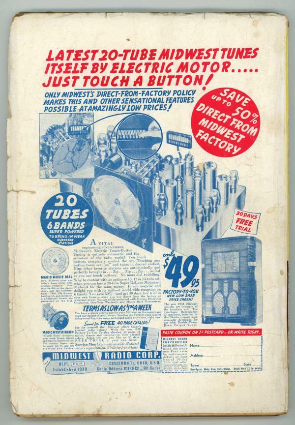Real Northwest Magazine Dec 1937 #1 - First Issue Pulp