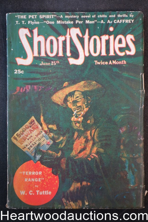 Short Stories Spring 25, 1946 John D. MacDonald, E. Hoffman Price. T.T. Flynn