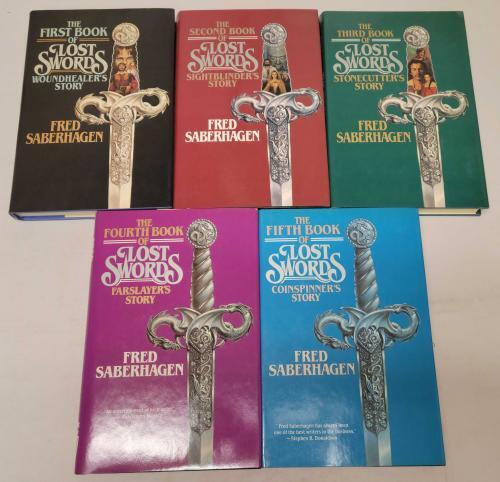Book of the Lost Swords Series Five Book Series by Fred Saberhagen