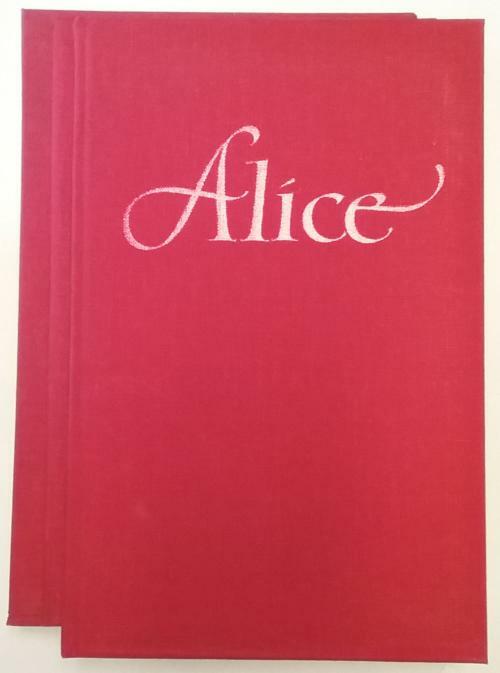 Alice's Adventures in Wonderland by Lewis Carroll Print Portfolio Signed