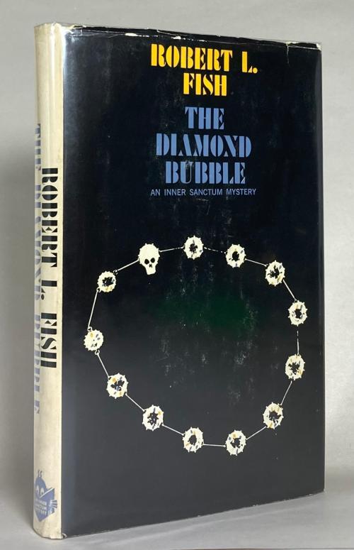 The Diamond Bubble by Robert L. Fish (First Edition) Debut Novel Signed