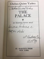 The Palace by Chelsea Quinn Yarbro (First Edition) Signed