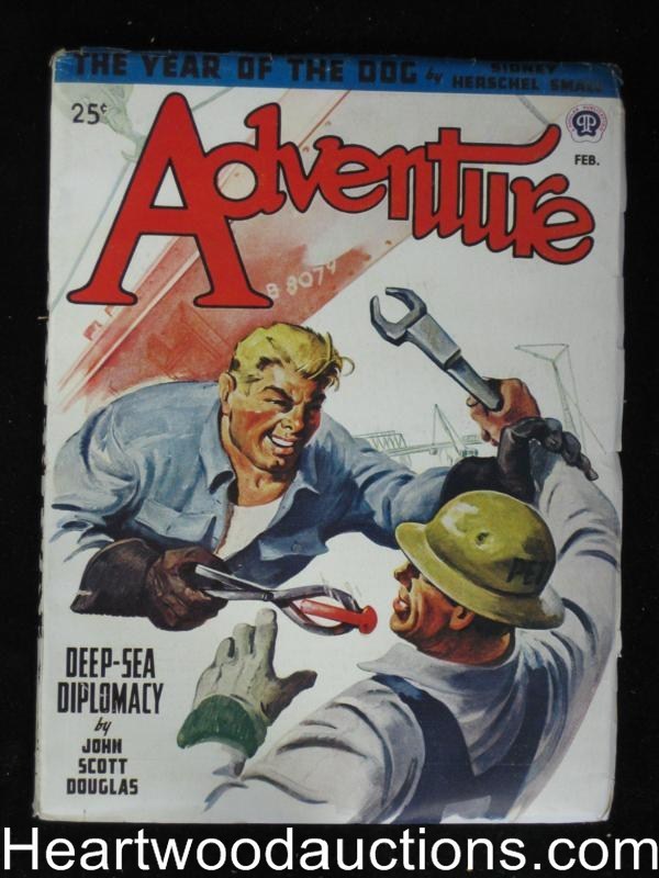"Adventue" February 1947 - High Grade