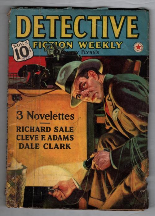 Detective Fiction Weekly Nov 5 1938 Stookie Allen; Richard Sale; Arthur Leo Z...