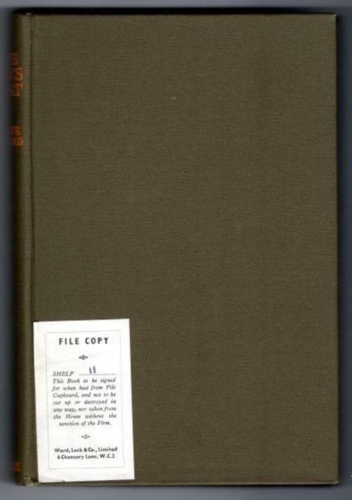 One Man's Meat by W. H. Land Crauford (First Edition) Hubin File Copy