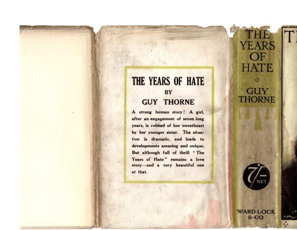 The Years of Hate by Guy Thorne (File Copy)