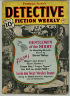 Detective Fiction Weekly Jan 11 1941 Pulp