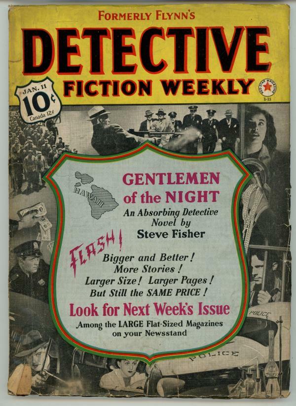 Detective Fiction Weekly Jan 11 1941 Pulp