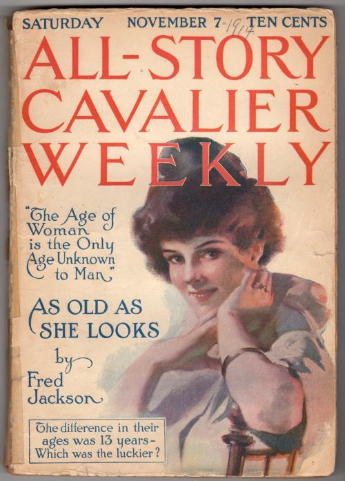 All Story Cavalier Weekly Nov 7 1914 Burroughs - The Mucker - Pulp