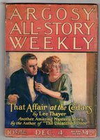 Argosy" December 4 1920; Lee Thayer